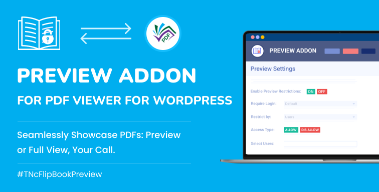Preview PDF Viewer for WordPress Addon