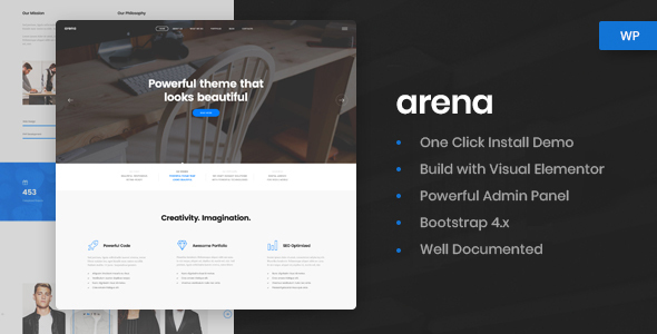 Arena - Business & Agency WordPress Theme - Business Corporate