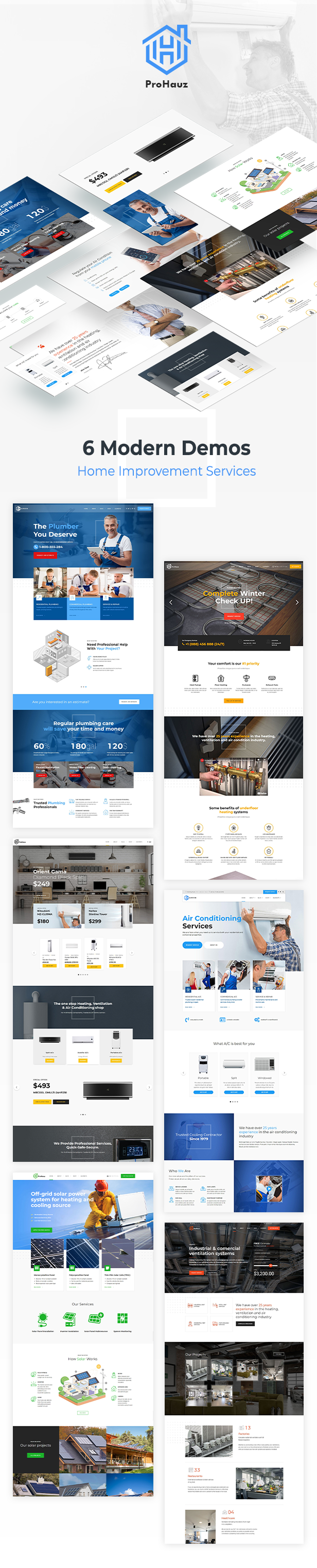 ProHauz – Handyman & Plumber WordPress Theme - 3