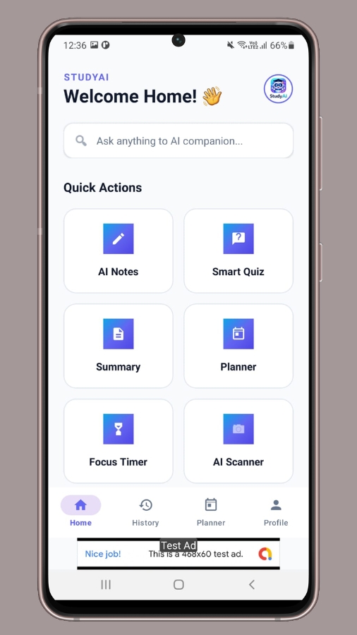 StudyAI — AI-Powered Study Companion Android App - 10