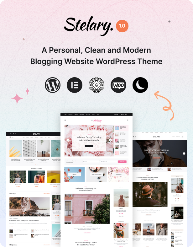 Stelary - Blog & Magazine WordPress Theme - 1