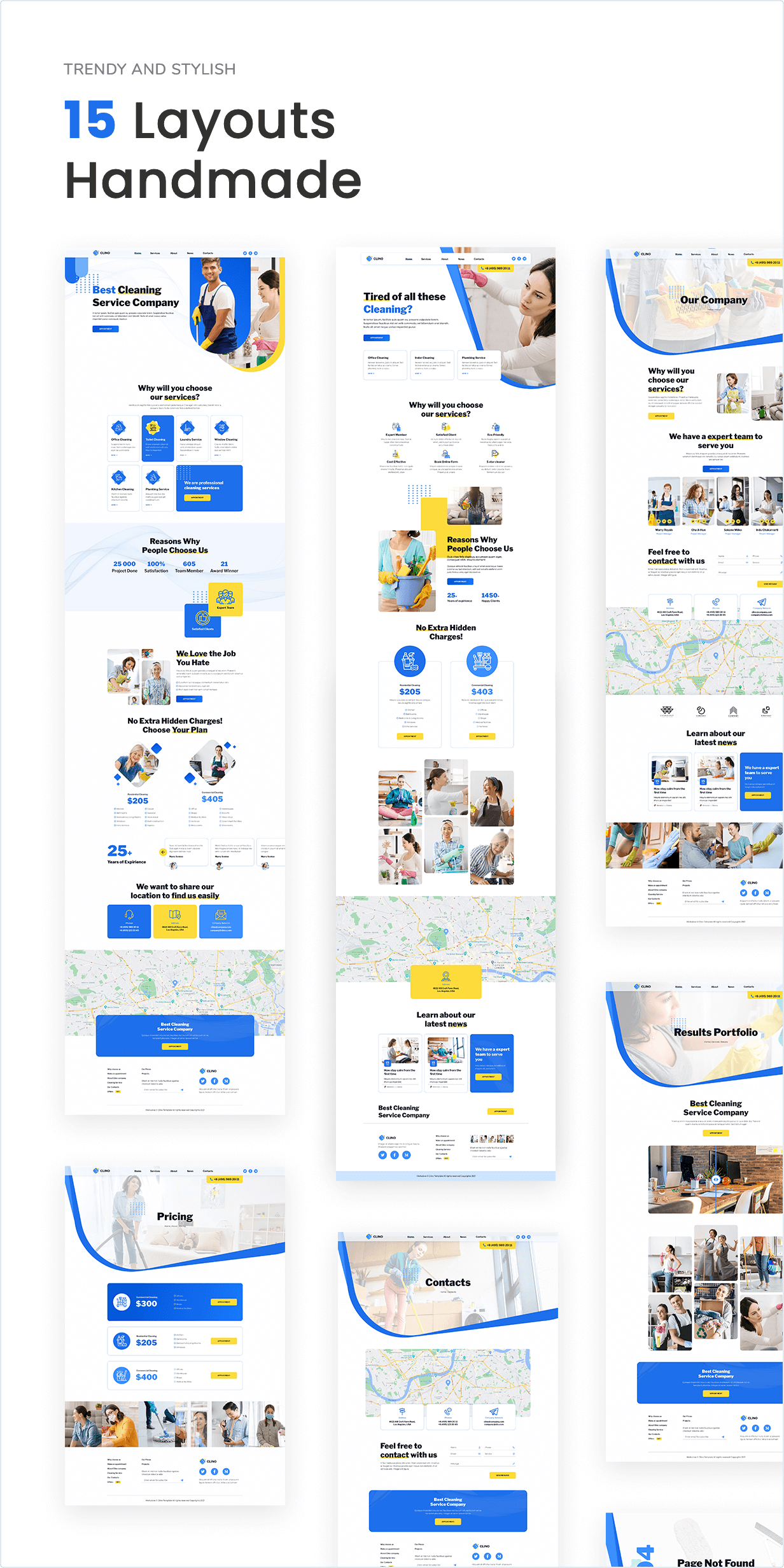 15 Layouts Handmade