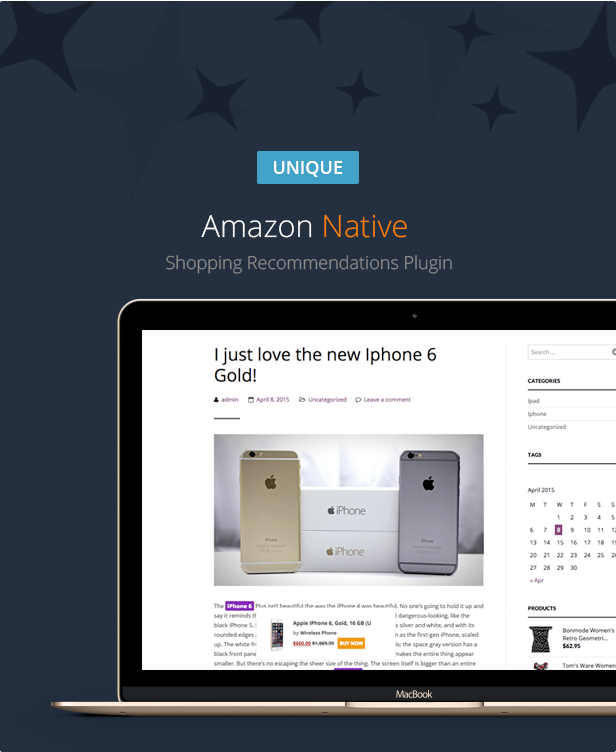Amazon Native Shopping Recommendations Plugin - 1