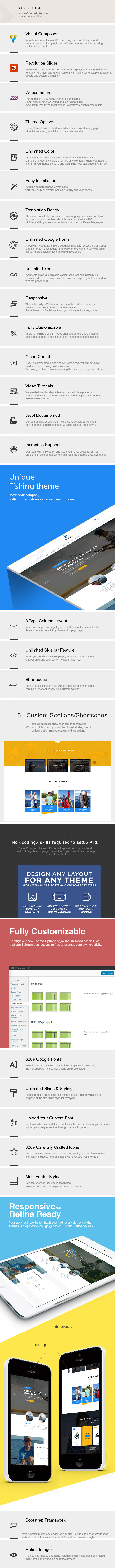 Bovile - Fishing WordPress Theme - 1