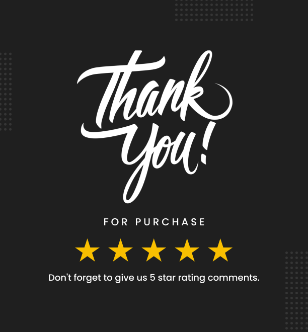 Thank You for Purchase of Maxxie PSD Template