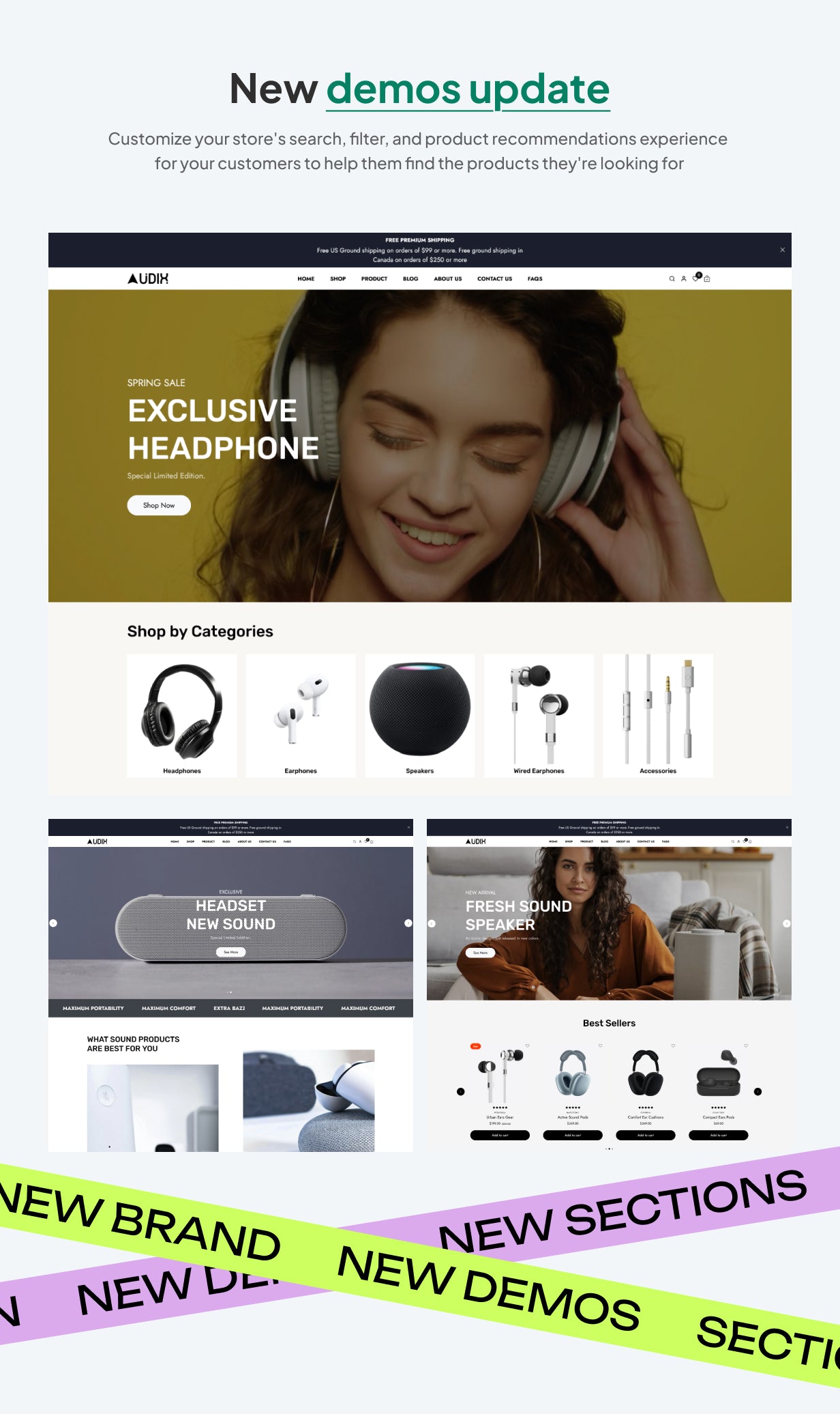 Audix | Electronics & Gadgets Shopify Theme OS 2.0