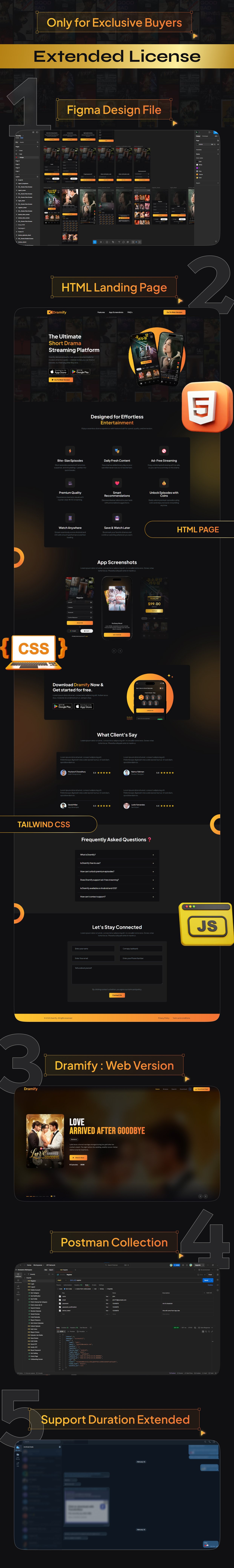 Dramify | Full Short Drama Streaming Flutter App With Laravel Admin Panel - 1