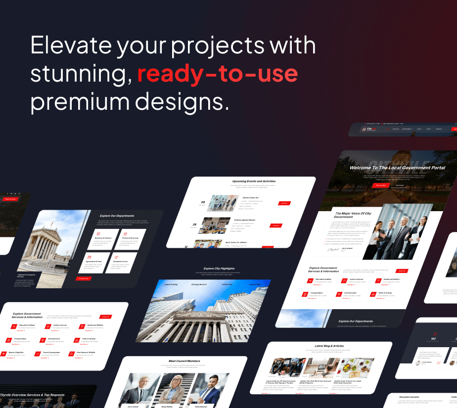 Cityvile – City Government & Municipal FSE WordPress Theme - 5