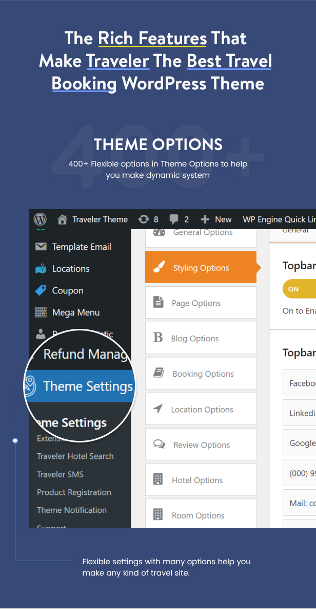 Traveler - Travel Booking WordPress Theme - 14