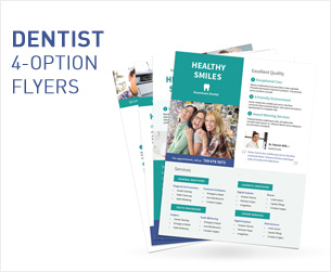 Dentist Flyers 3 – 4 Options by Mike_pantone | GraphicRiver