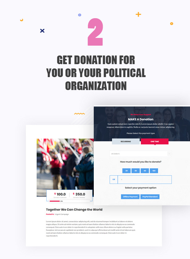 Actavista - A Responsive Political WordPress Theme For Politicians and Organizations - 4