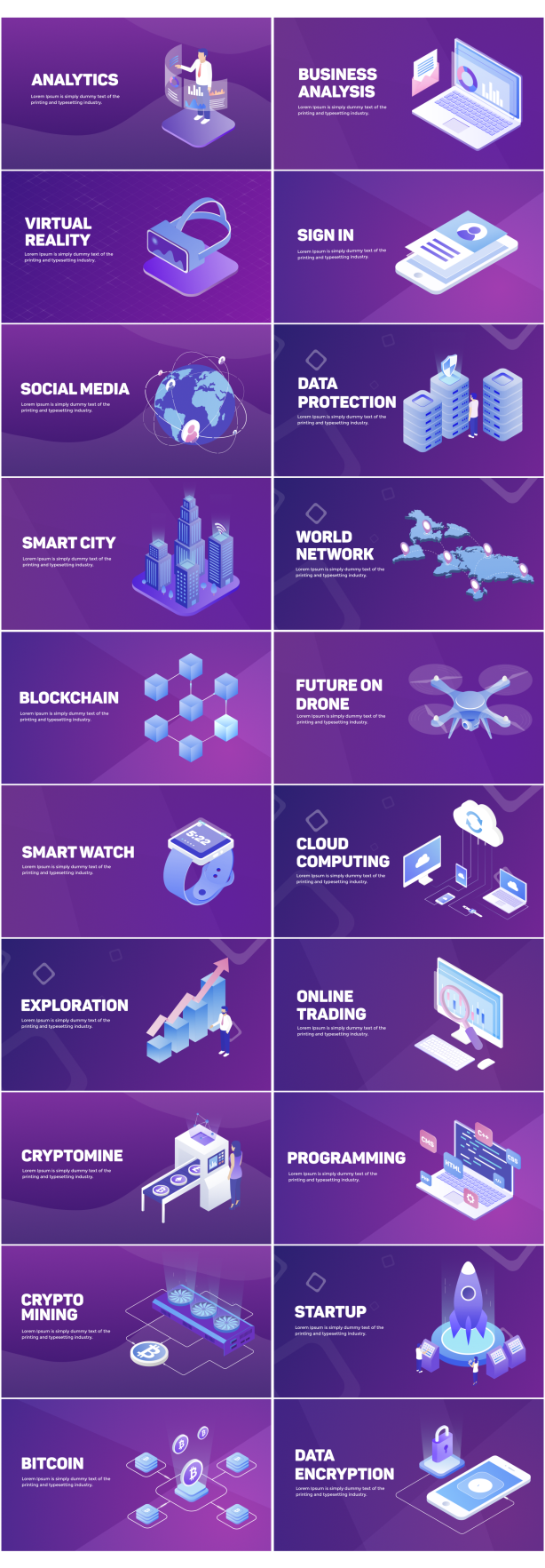 Technology Isometric - 4