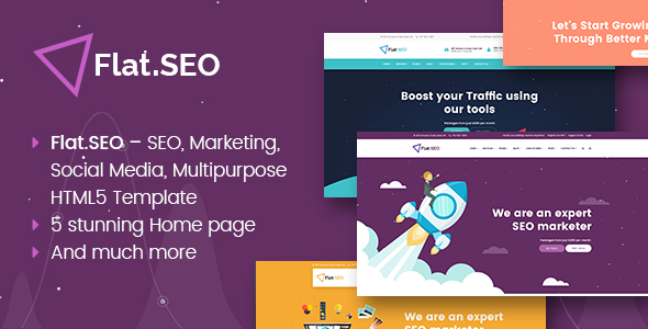 Flat SEO theme