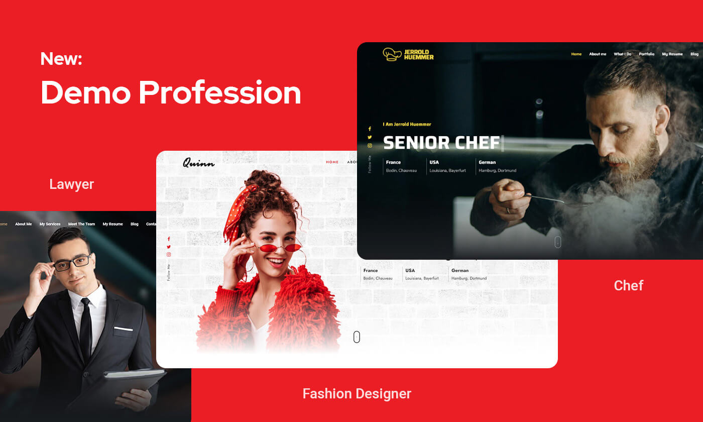 Kyros - Personal Portfolio CV Resume React NextJs Template - 1