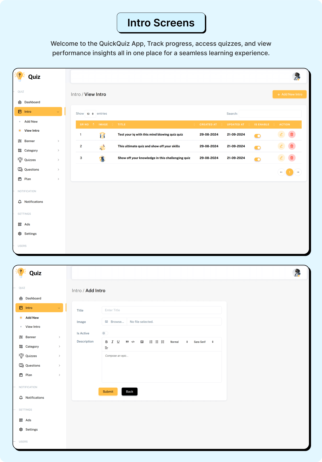 QuickQuiz Full App in Flutter with Node.js Backend | Interactive Quiz App - 18