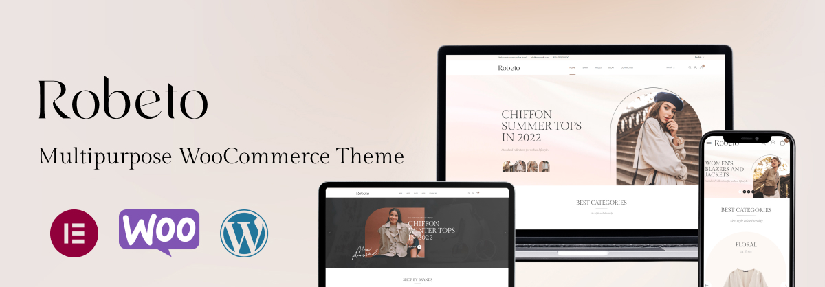 Robeto - Multipurpose WooCommerce Theme