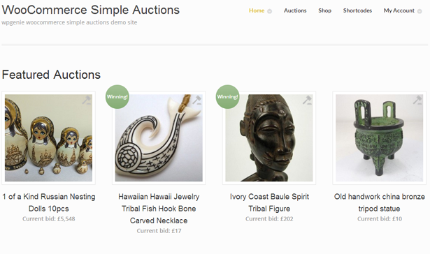 Simple Auction