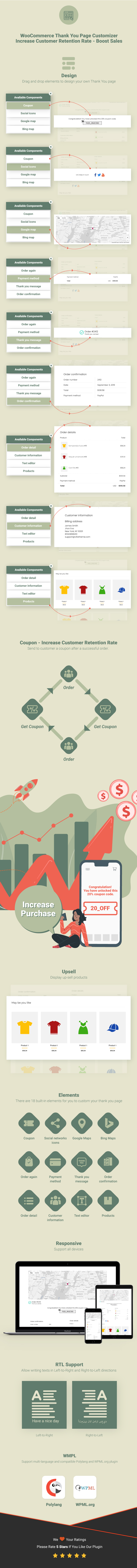 Inforgraphic WooCommerce Thank You Page Customizer