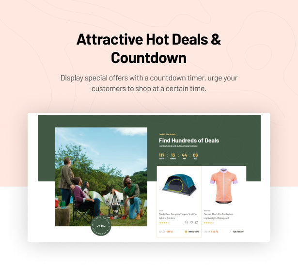 Attractive Hot Deals & Countdown