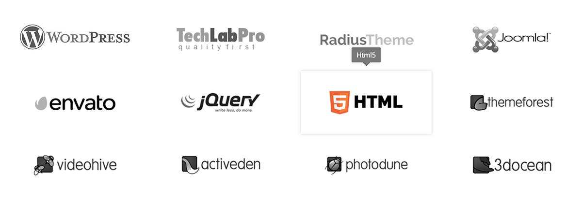 responsive logo showcase
