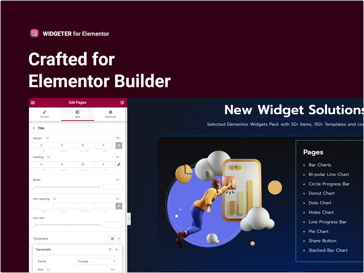 Crafted for Elementor Builder