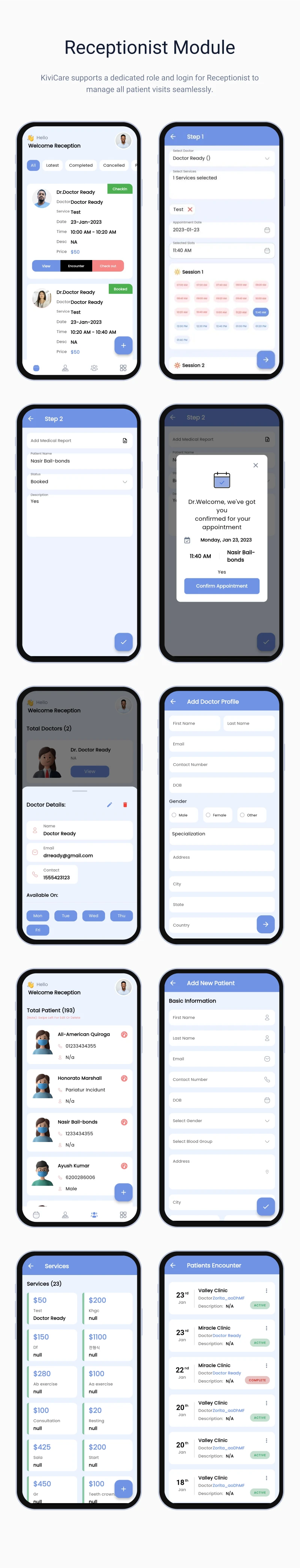 KiviCare Flutter 3.x App - Clinic & Patient Management System - 13