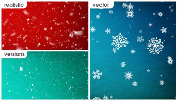 Snow Pack with Transitions 9580001 - Free Motion Graphics