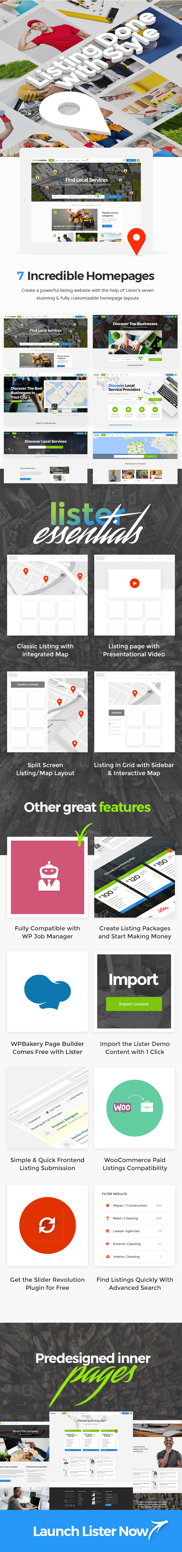 Lister - Business Directory & Listing Theme - 1