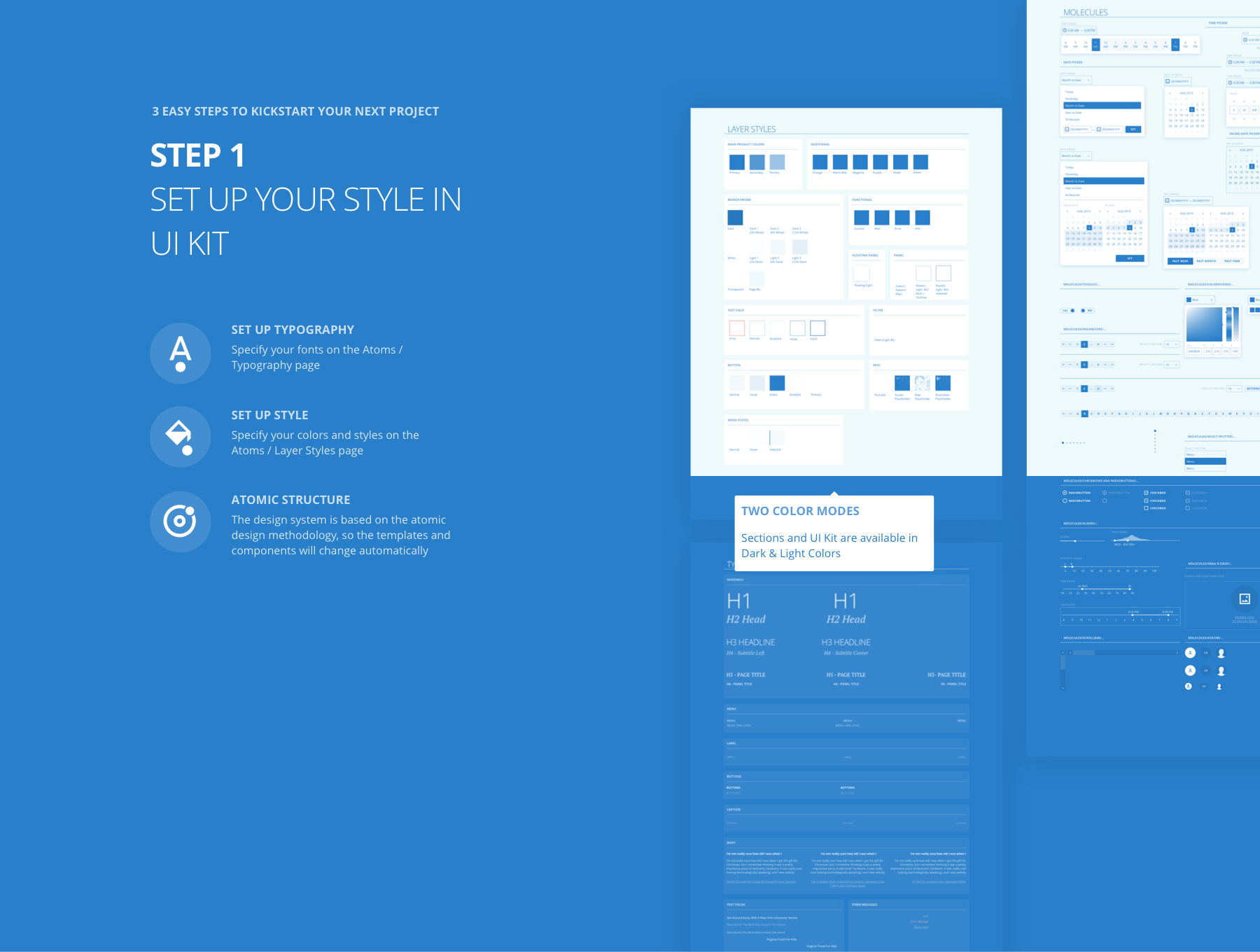 Protogonist 4 Wireframe Kit – Ultimate Wireframe Kit for your next Landing Page - 3