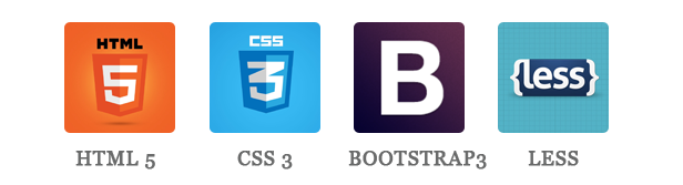 Bootstrap 3 css. Less Bootstrap.