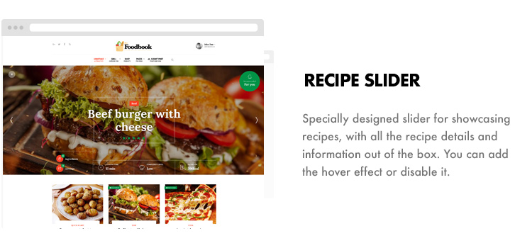 Foodbook - Recipe Community, Blog, Food & Restaurant Theme - 12