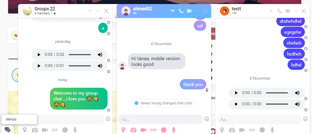 Kontackt – Real-Time Messenger & Video/Audio Group Calls for WoWonder - 23