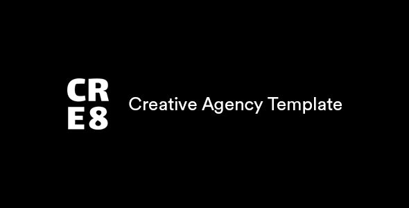 CRE8 Creative Agency HTML Template - 1