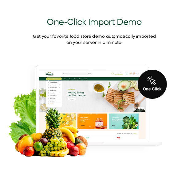 Freshio - Organic & Food Store WordPress Theme