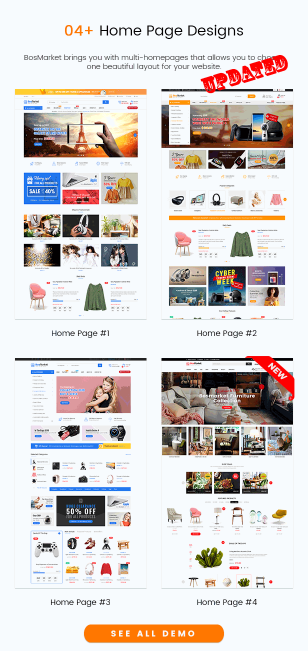 SW BosMarket - WooCommerce Theme