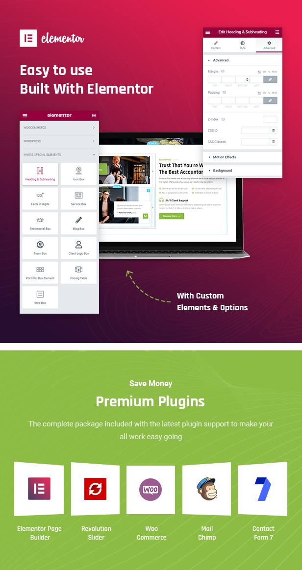 Invess Accounting & Consulting WordPress Theme