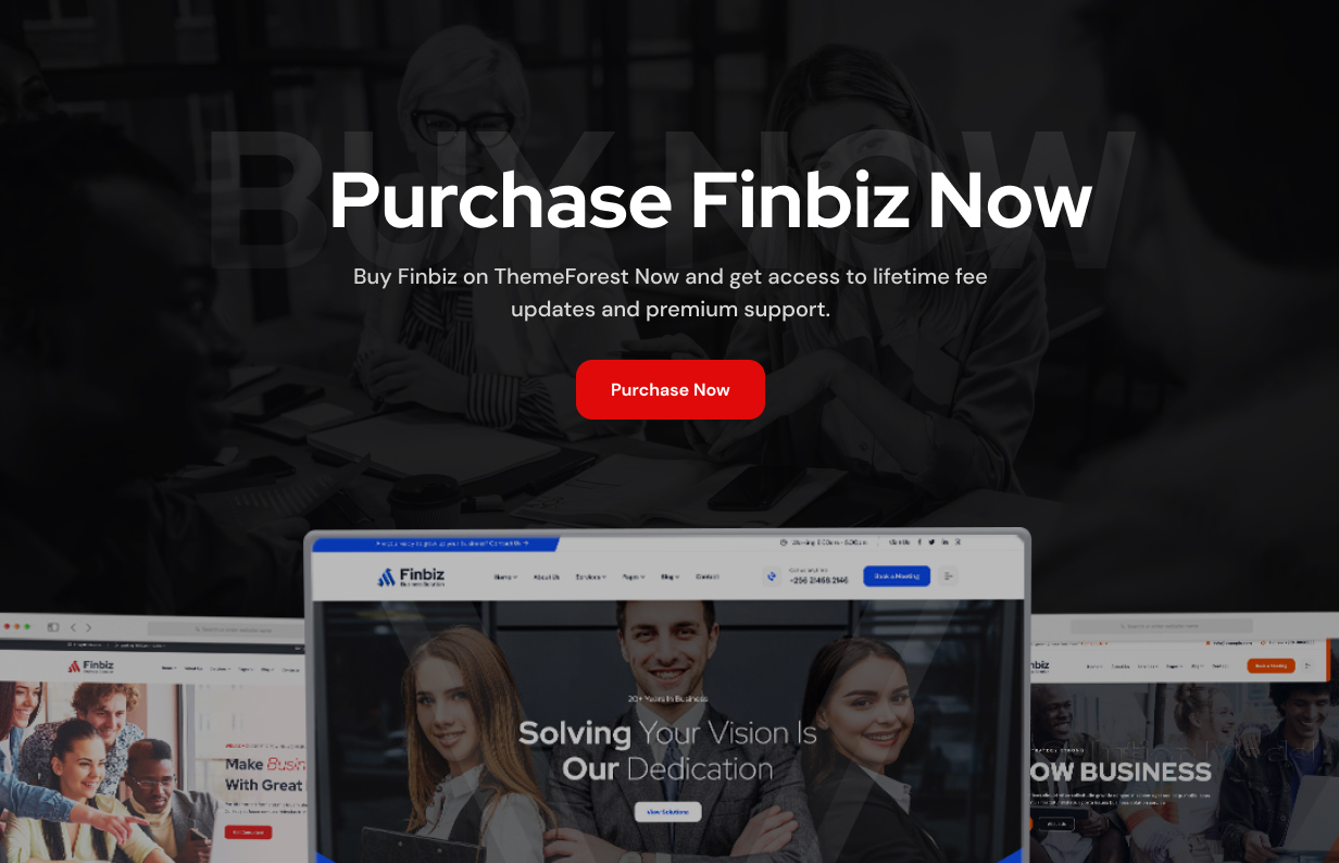 Finbiz - Laravel 11 Consulting Business Template - 6