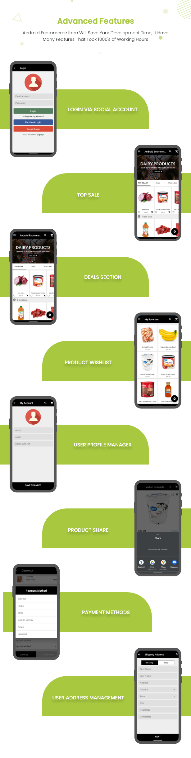 Android Ecommerce - Universal Android Ecommerce / Store Full Mobile App with Laravel CMS - 23