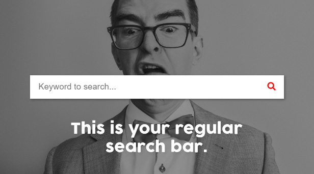 Regular Search Bar