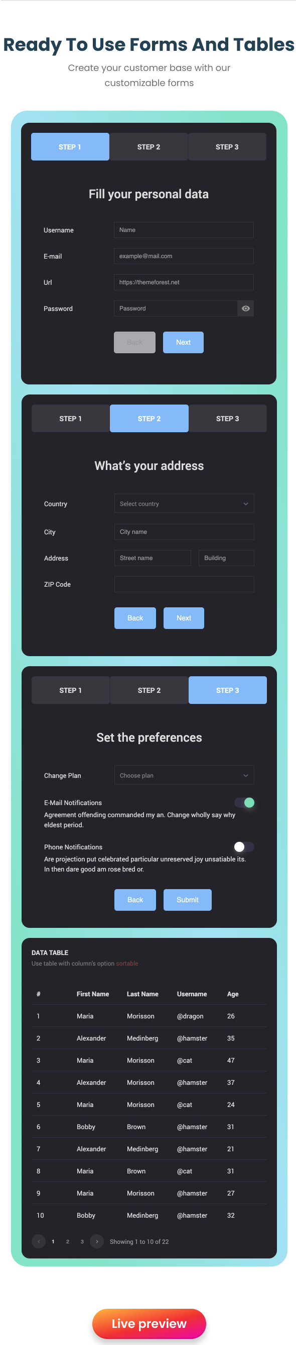 EasyDev — React Redux BS5 Admin & Dashboard Template + Figma - 11