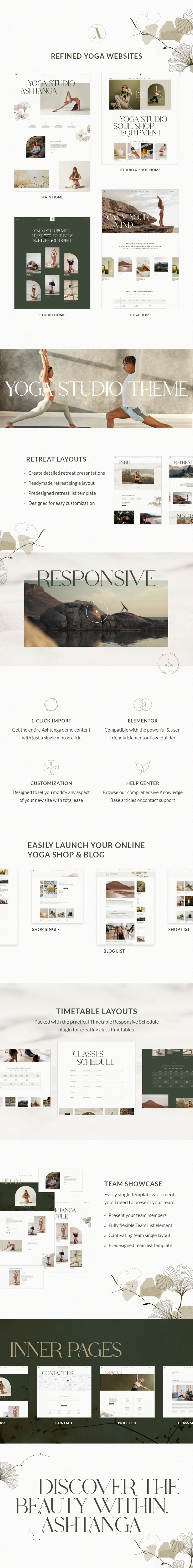Ashtanga - Yoga Studio Theme - 2