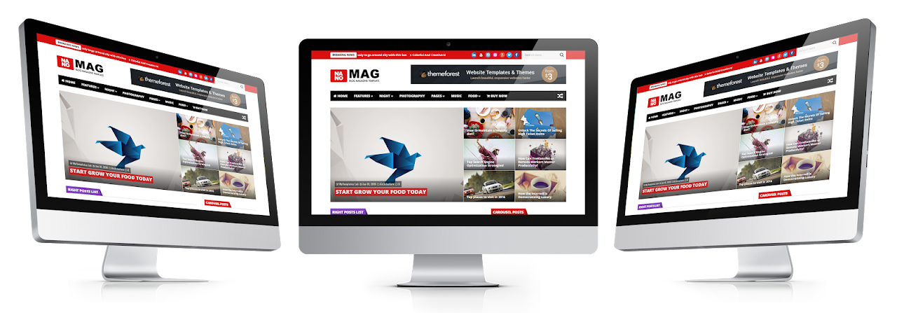 Recent version. Mag. NANOMAG. The bot blog Template к книге. The bot blog Template