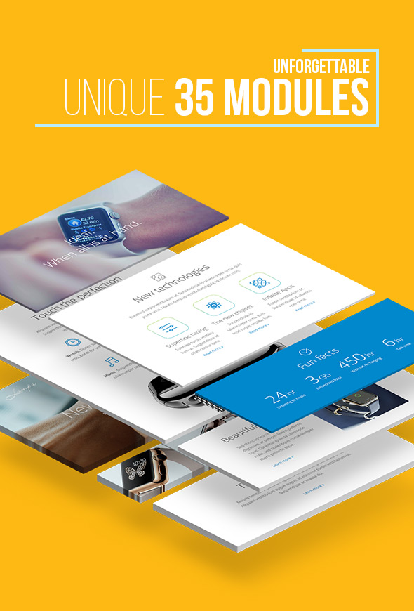 Unique modules