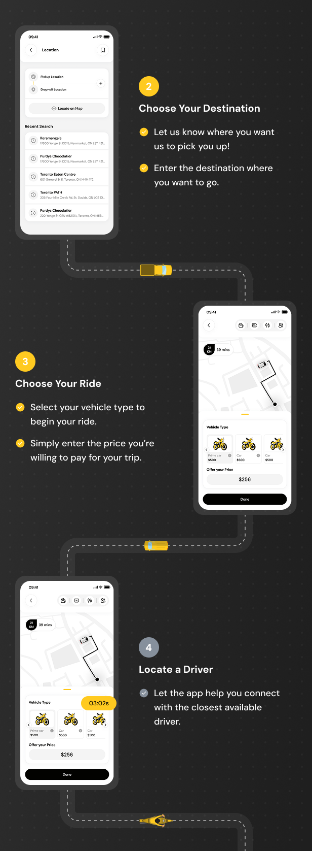 GoCab | Full Solution Taxi Cab Booking with Laravel and React Native