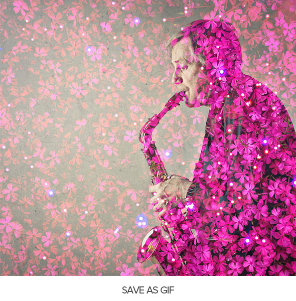 Gif Animated Double Exposure Photoshop Action - 19