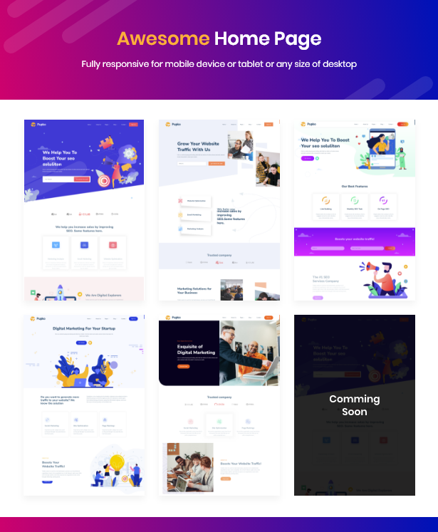 Pupko - Seo and Digital Marketing Agency HTML Template - 4