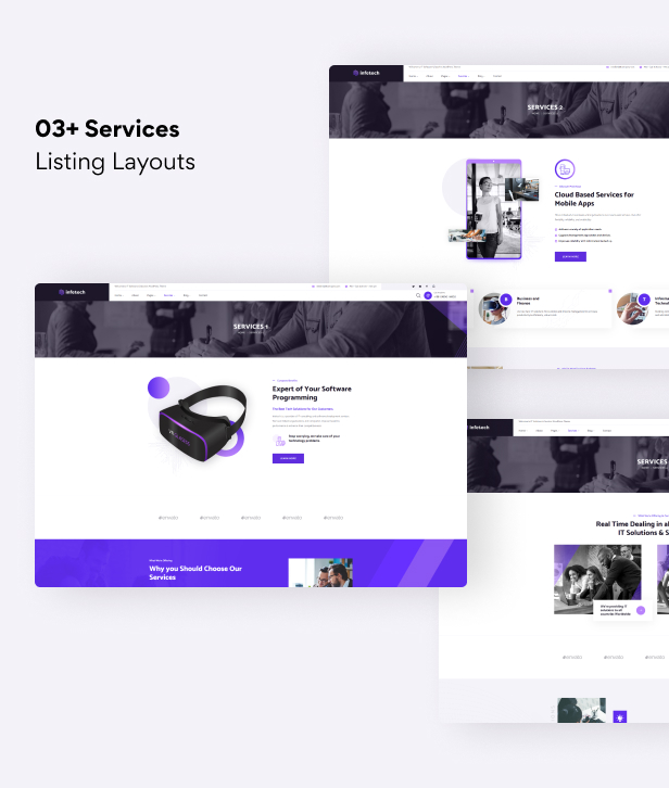 Infetech - IT Services WordPress Theme