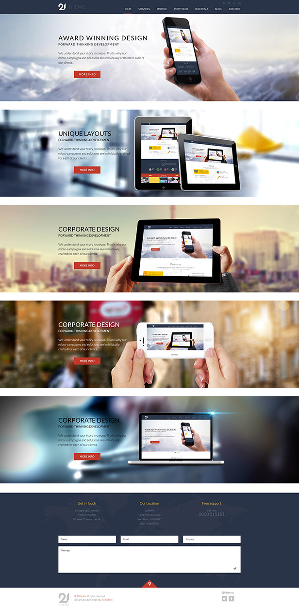 21-Theme Multipurpose PSD - 10