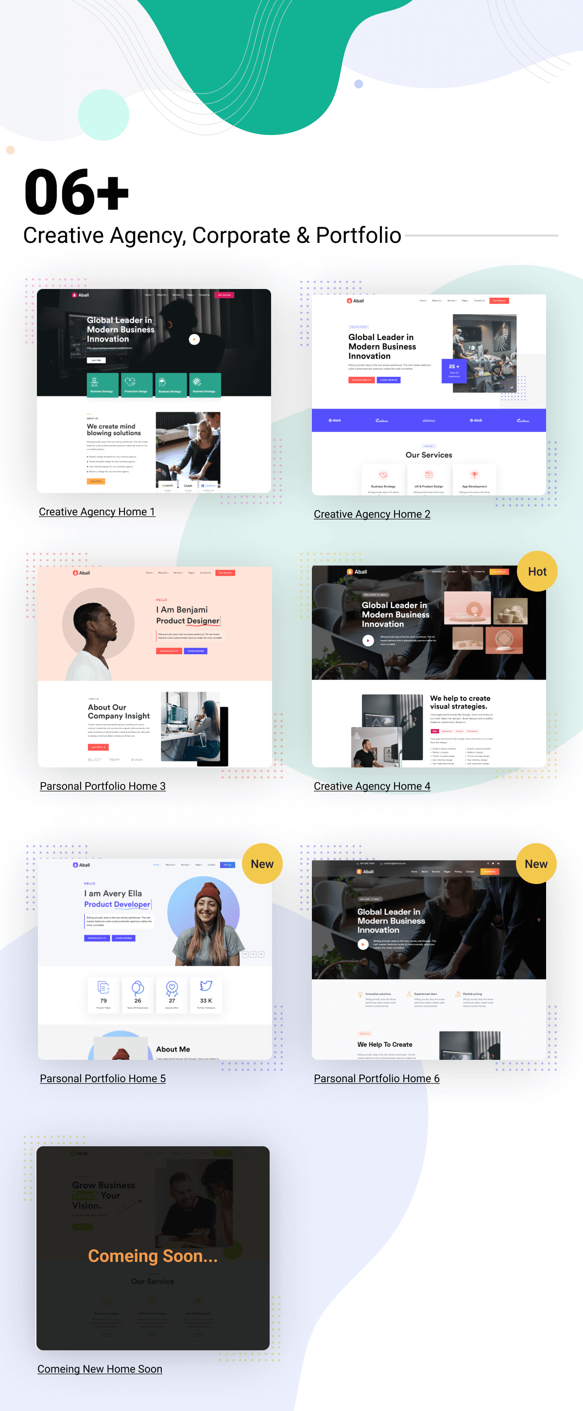 Aball - Creative Agency React Template