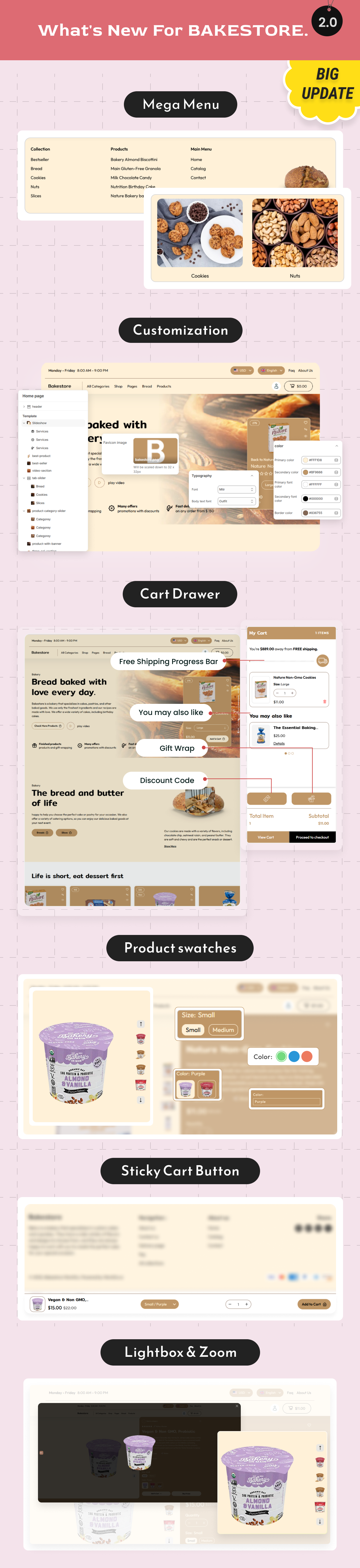 Bake Store - Cakes and Sweets Store Shopify 2.0 Theme - 6